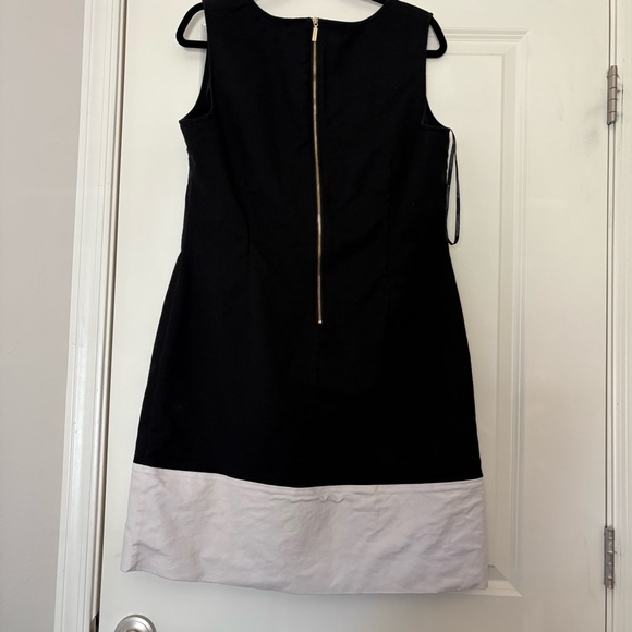 Liz Claiborne Women’s Black and White Sleeveless Midi Dress - Picture 7 of 8